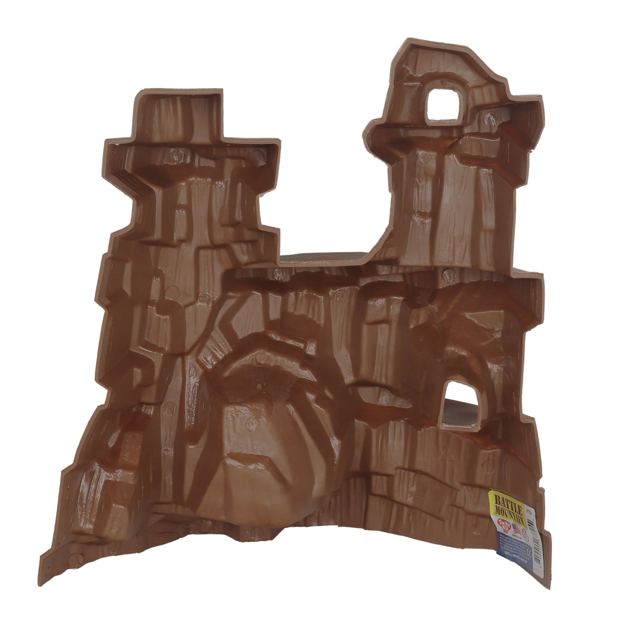 TimMee Battle Mountain Scenery - Brown Figure Display & Play Terrain - USA Made - Image 6