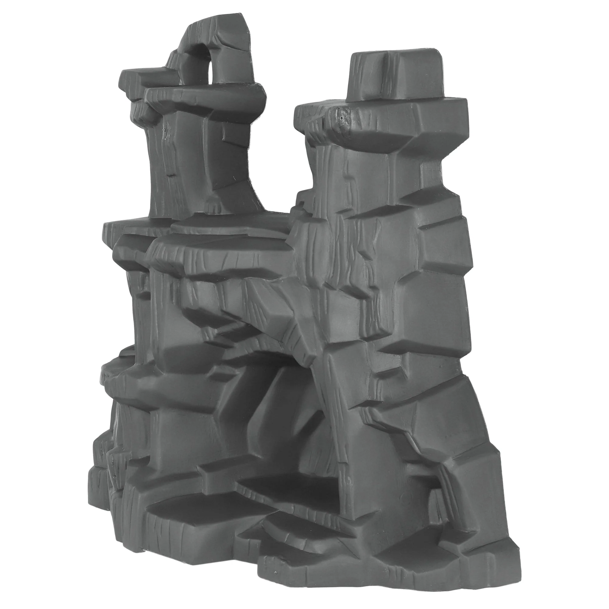 TimMee Battle Mountain Scenery - Dark Gray Figure Display & Play Terrain US Made - Image 3