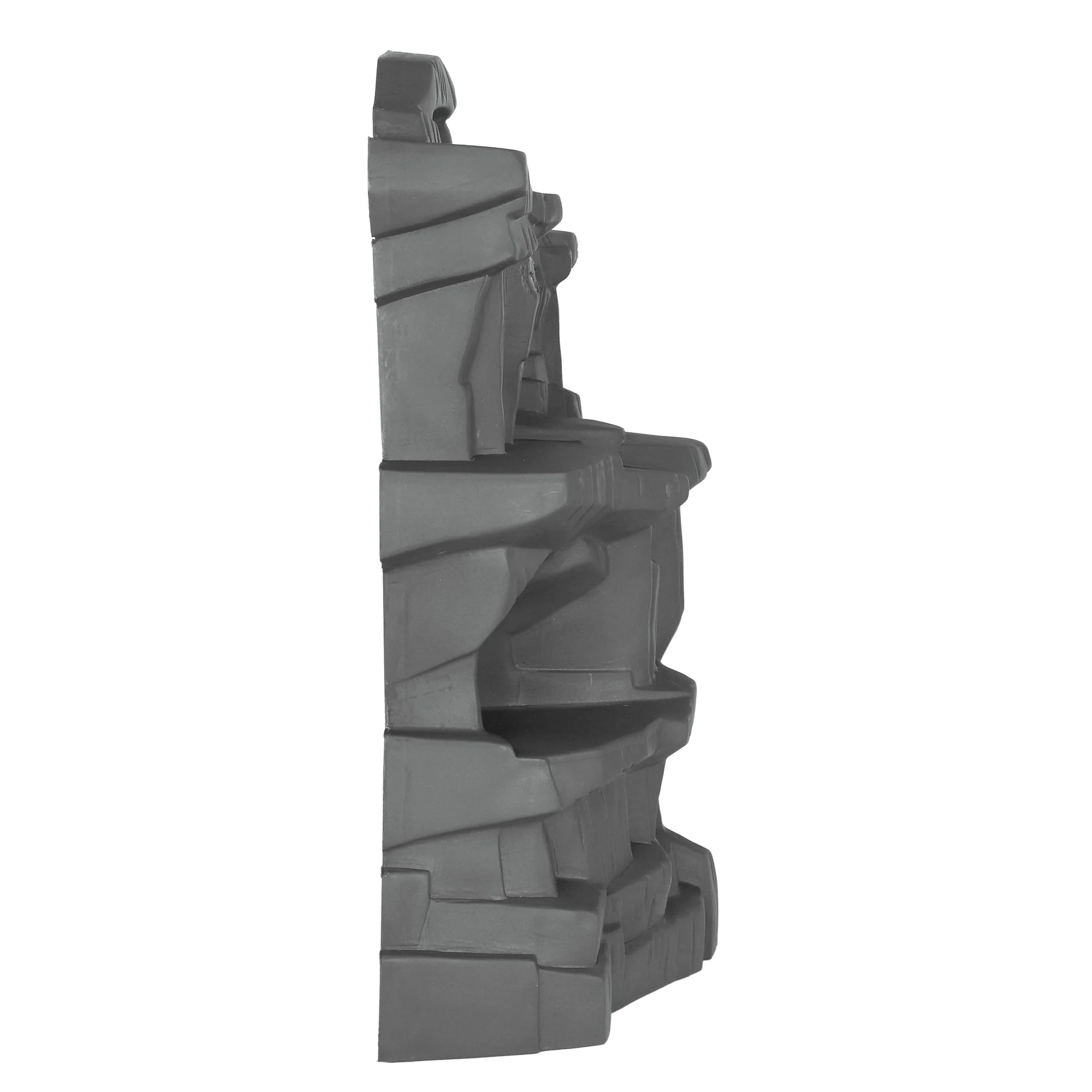 TimMee Battle Mountain Scenery - Dark Gray Figure Display & Play Terrain US Made - Image 4