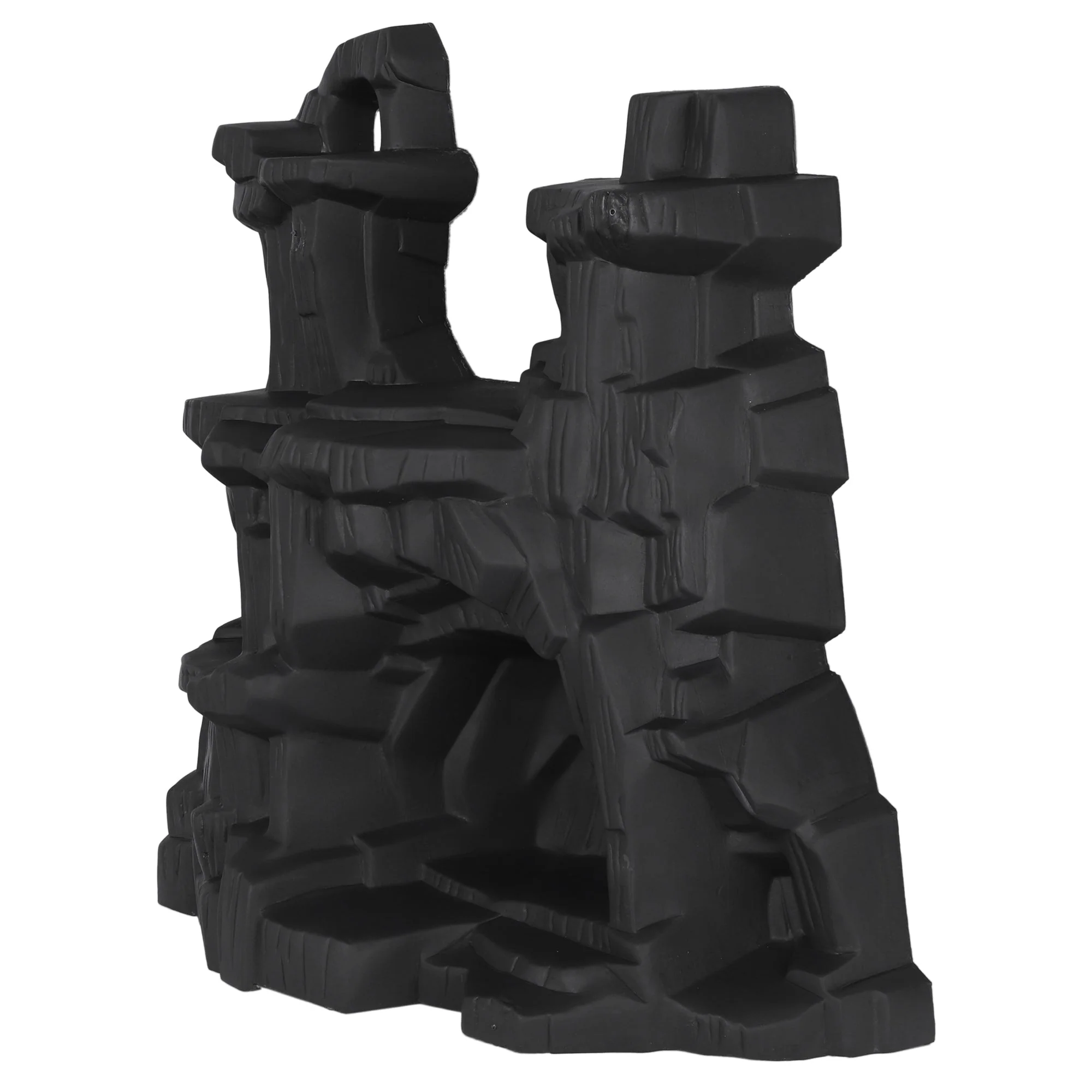 TimMee Battle Mountain Scenery - Coal Black Figure Display & Play Terrain - USA - Image 3