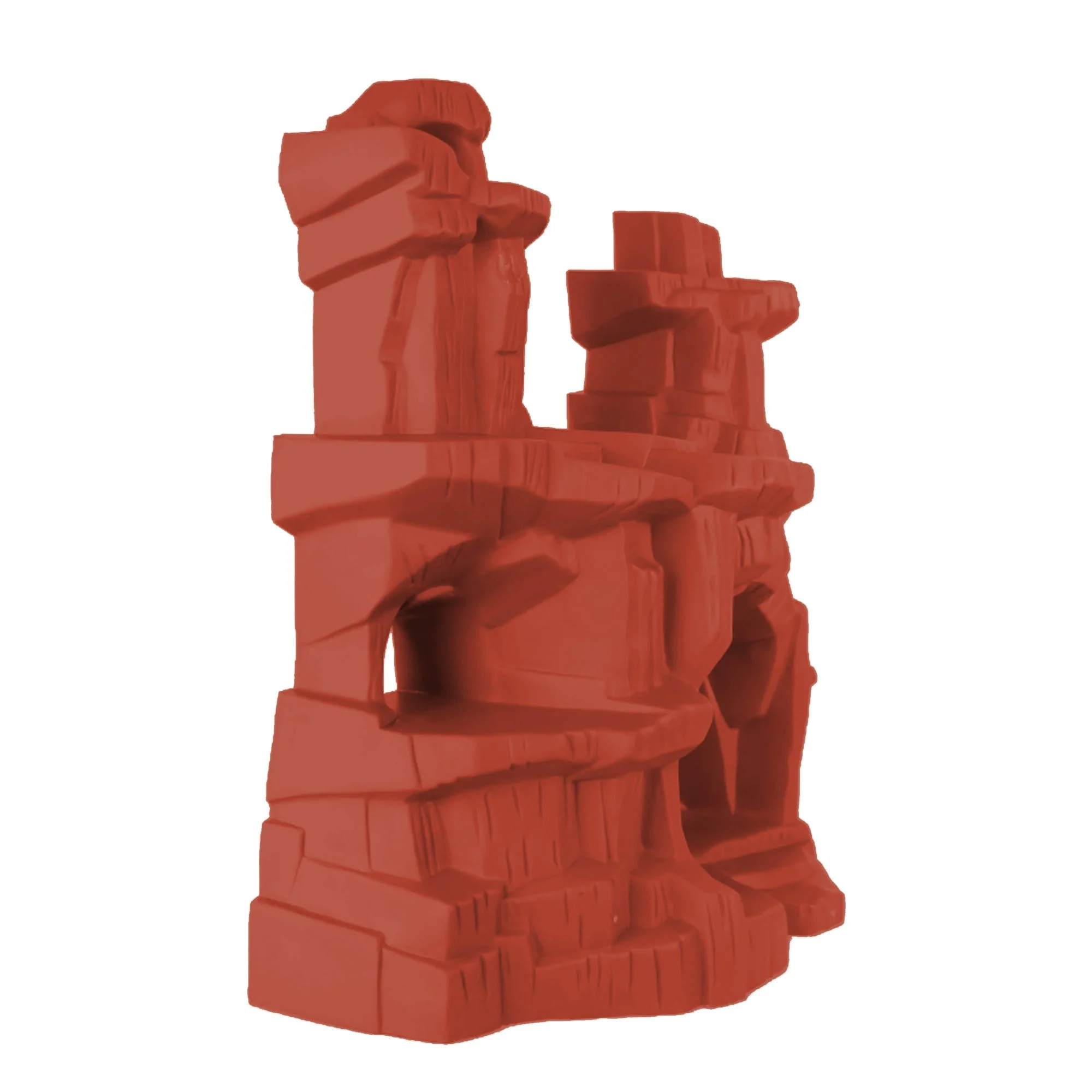 TimMee Battle Mountain Scenery - Rust Red Figure Display & Play Terrain US Made - Image 3