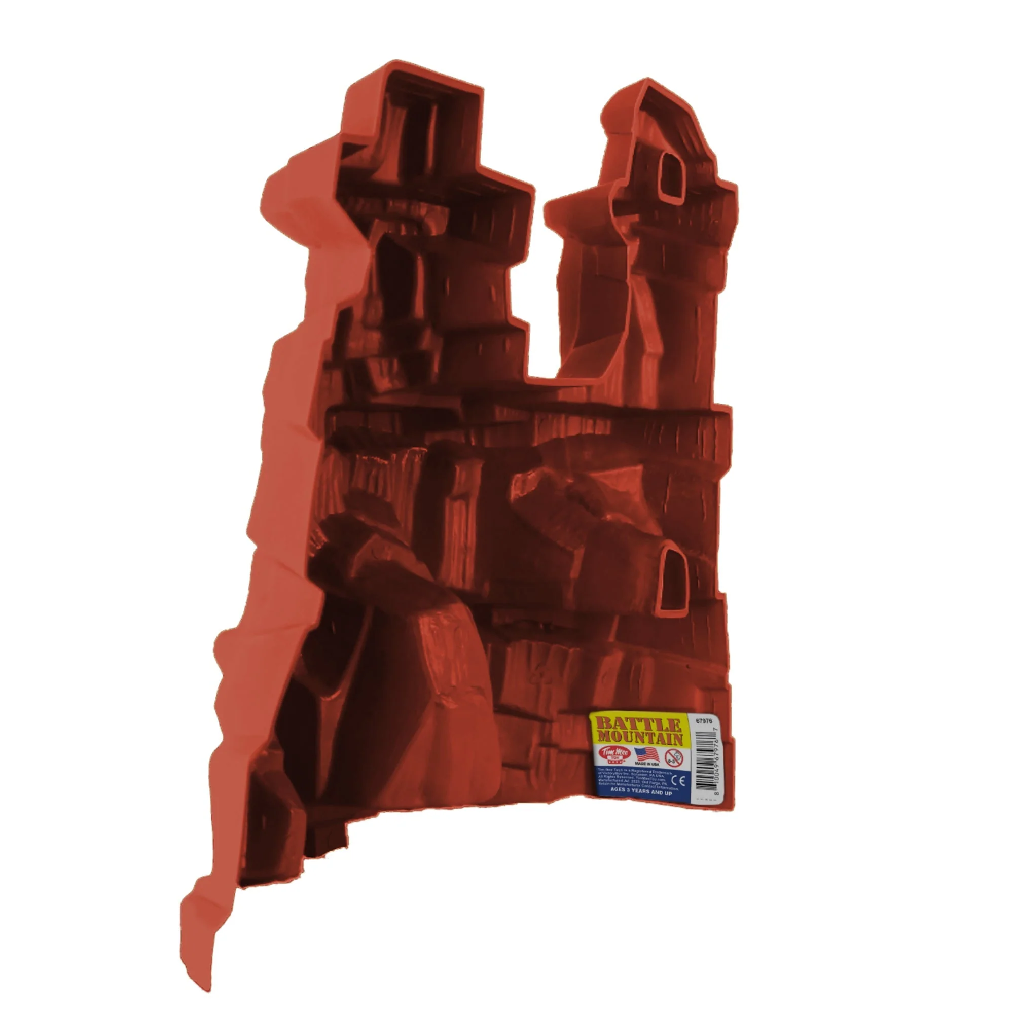 TimMee Battle Mountain Scenery - Rust Red Figure Display & Play Terrain US Made - Image 5