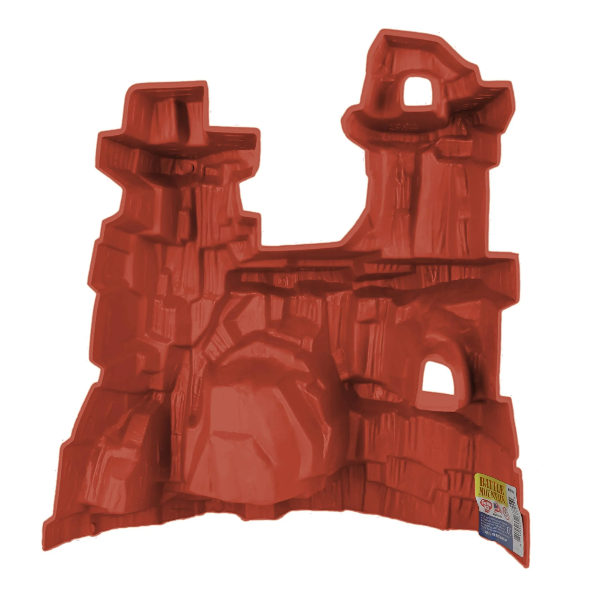 TimMee Battle Mountain Scenery - Rust Red Figure Display & Play Terrain US Made - Image 6