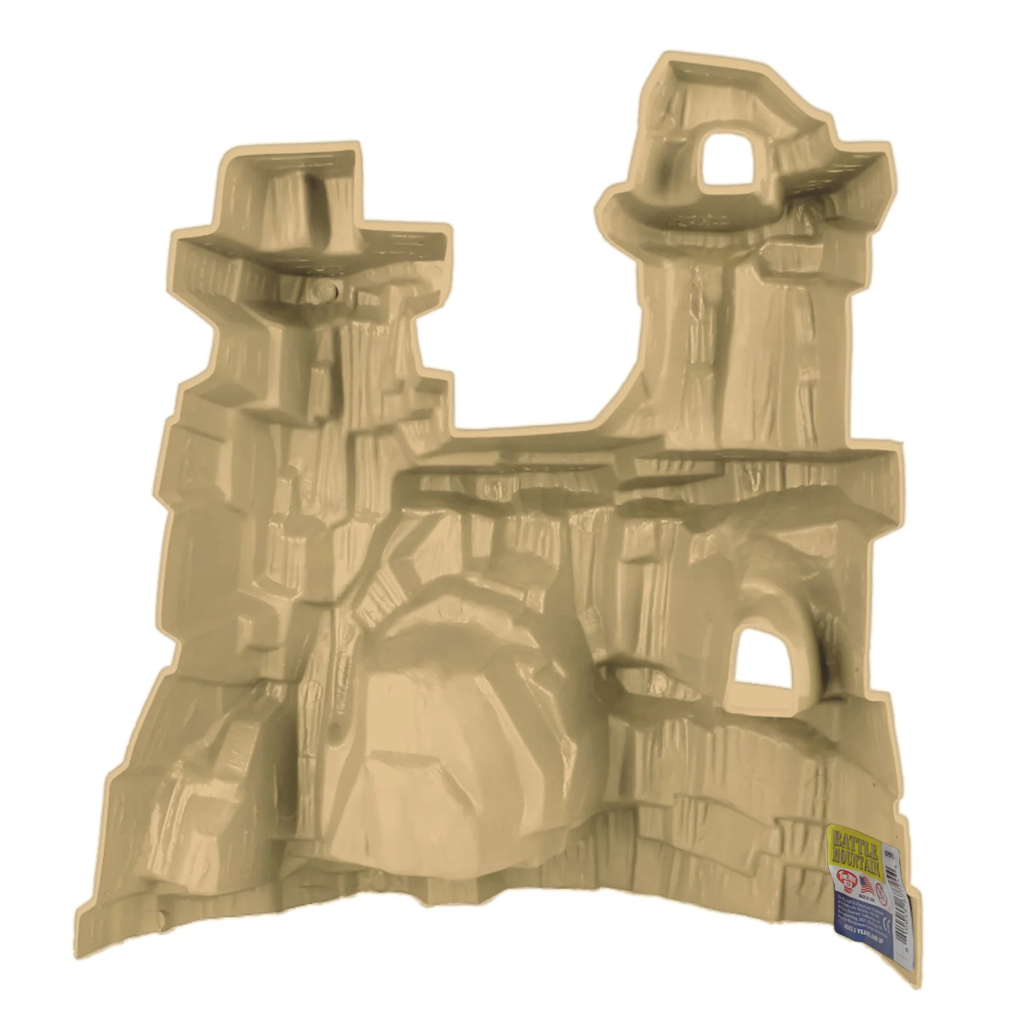 TimMee Battle Mountain Scenery - Tan Figure Display & Play Terrain US Made - Image 6