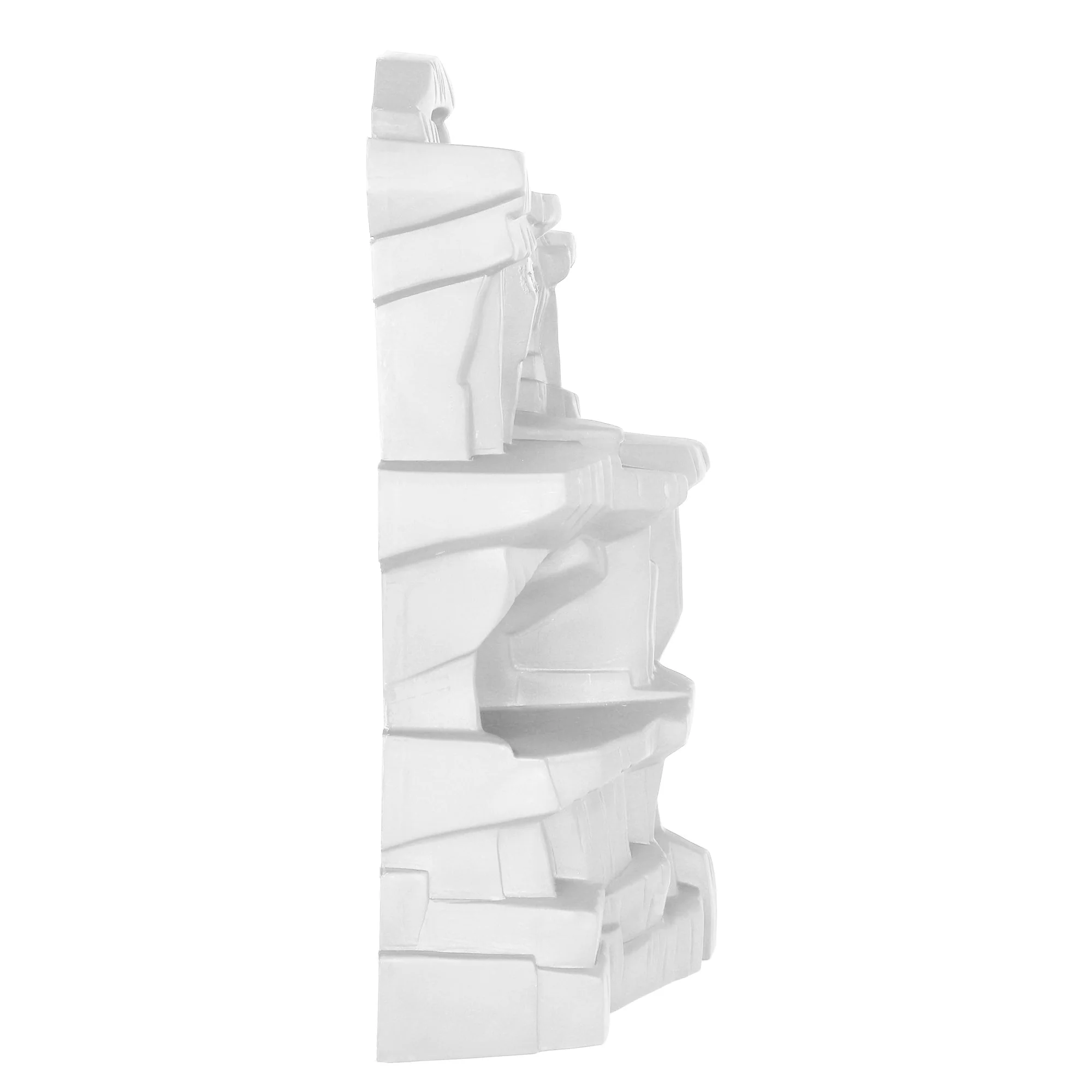TimMee Battle Mountain Scenery - White Figure Display & Play Terrain US Made - Image 4