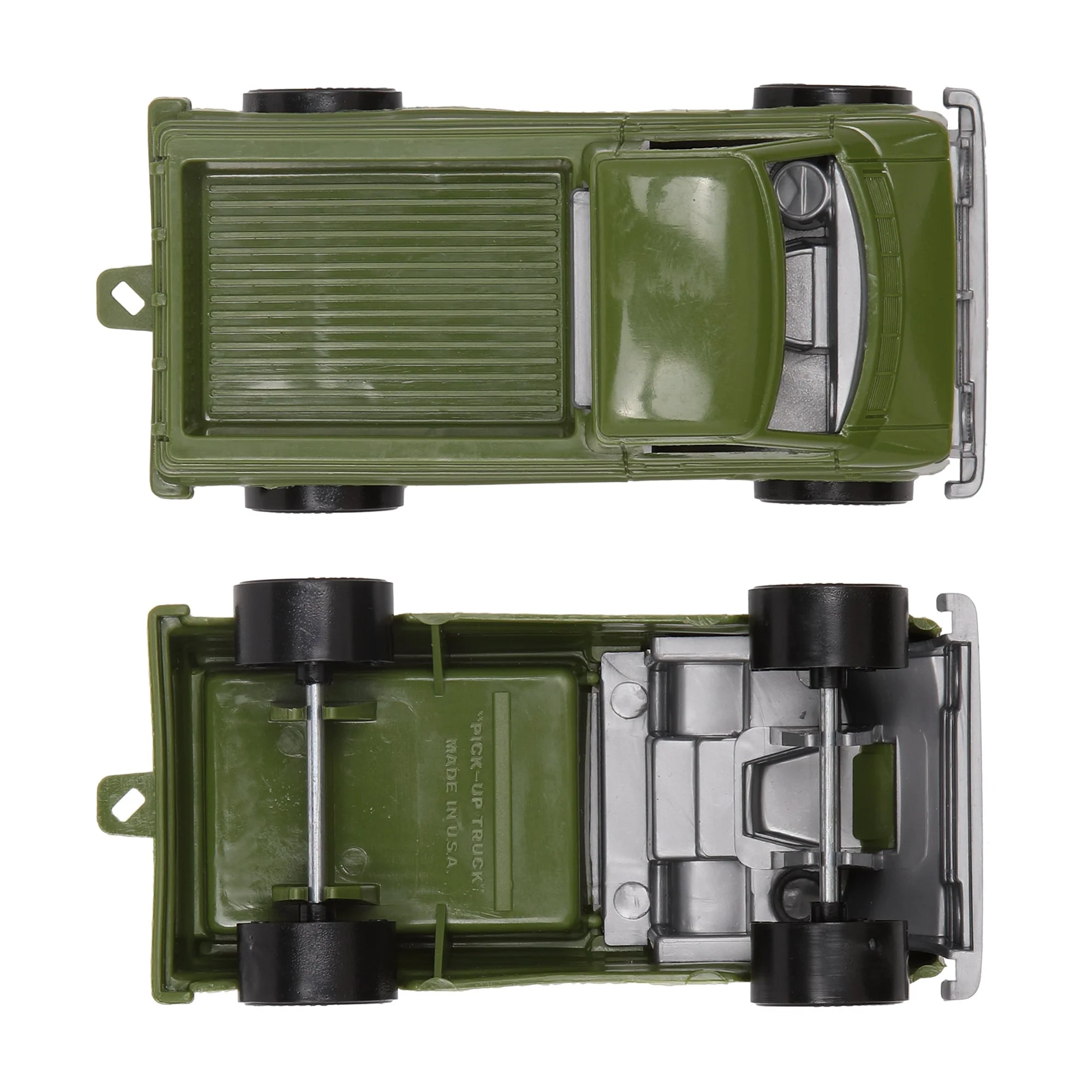 TimMee Battle Transport Willys M38A1 & Pickup Truck - OD Green Playset USA Made - Image 5