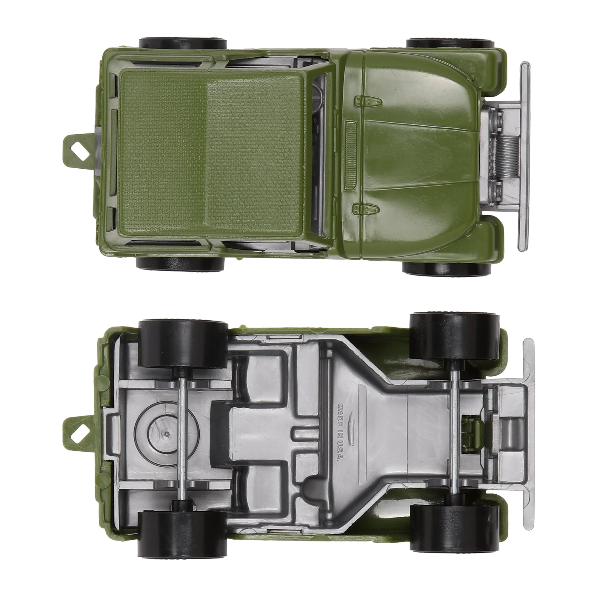 TimMee Battle Transport Willys M38A1 & Pickup Truck - OD Green Playset USA Made - Image 6