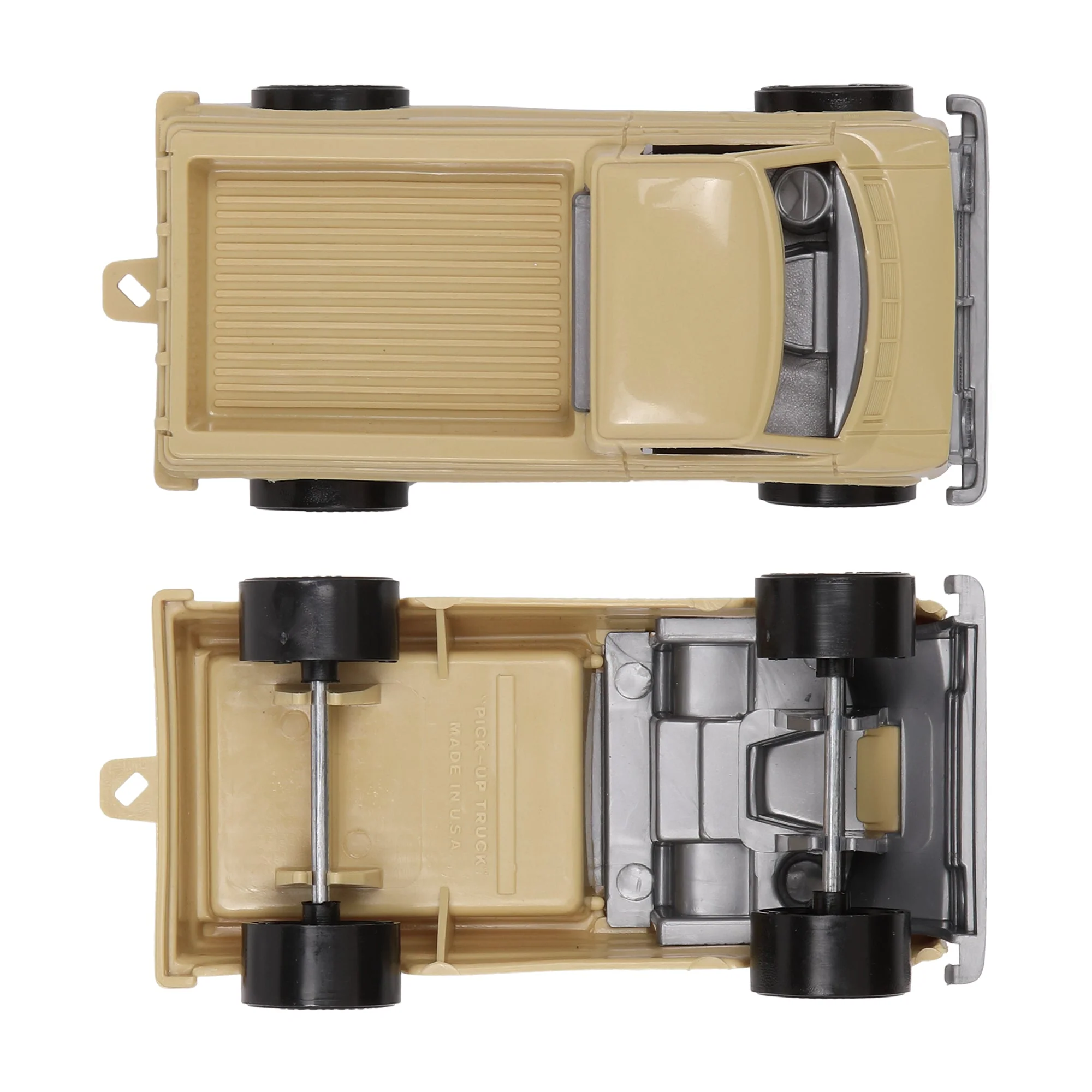 TimMee Battle Transport Willys M38A1 & Pickup Truck - Tan 2pc Playset USA Made - Image 6